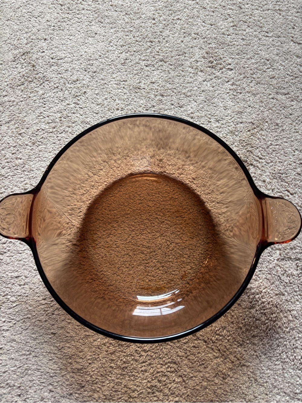 Vintage Pyrex Amber Glass Dutch oven sauce pot 4.5L